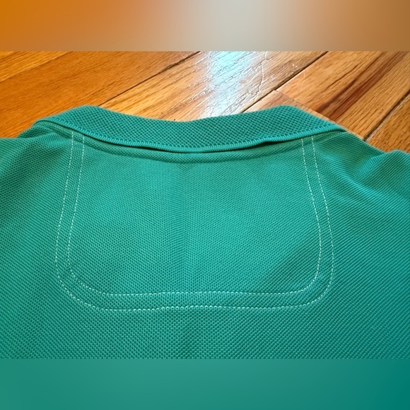 Tommy Bahama Polo Mens Size XXL Shirt Short Sleeve Golf Island Zone Buttons Teal - Picture 8 of 14